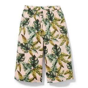 Janie and Jack Palm Print Pants 8